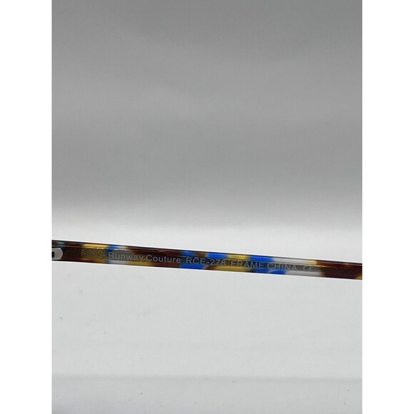 NEW RUNWAY COUTURE RCE 278 Blue Demi Eyeglasses 54-14-140 Frames Only - Picture 3 of 6